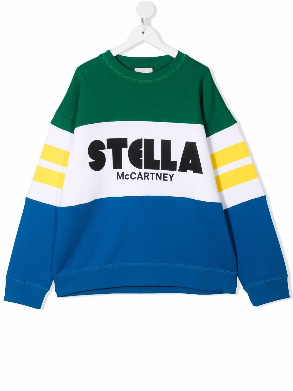 фото Stella mccartney kids толстовка из органического хлопка с логотипом