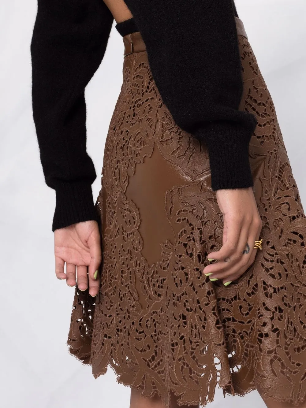 фото Ermanno scervino юбка мини а-силуэта