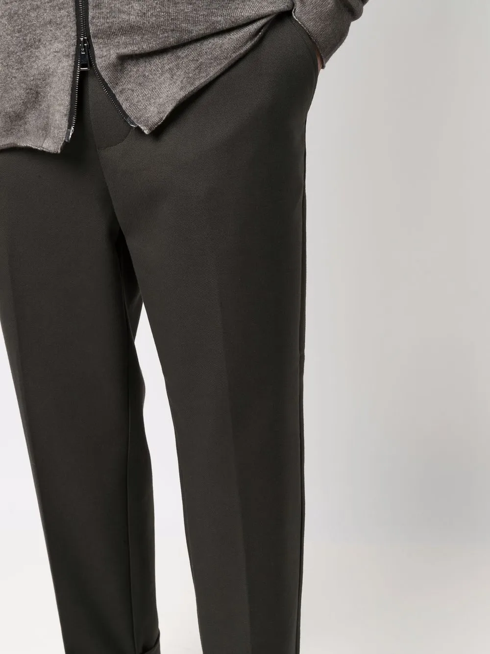 фото Emporio armani прямые брюки со складками