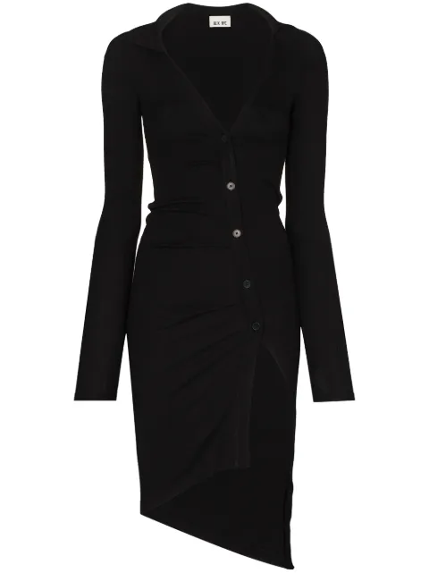 ALIX NYC Lanett button-up asymmetric dress