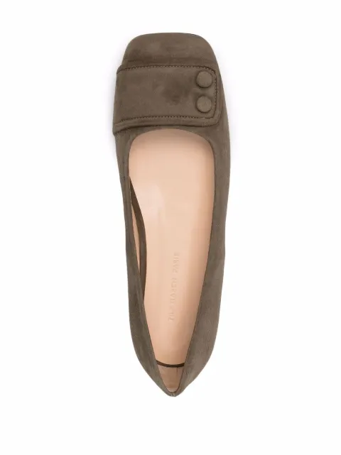 Tila March button-strap Ballerina Flats - Farfetch