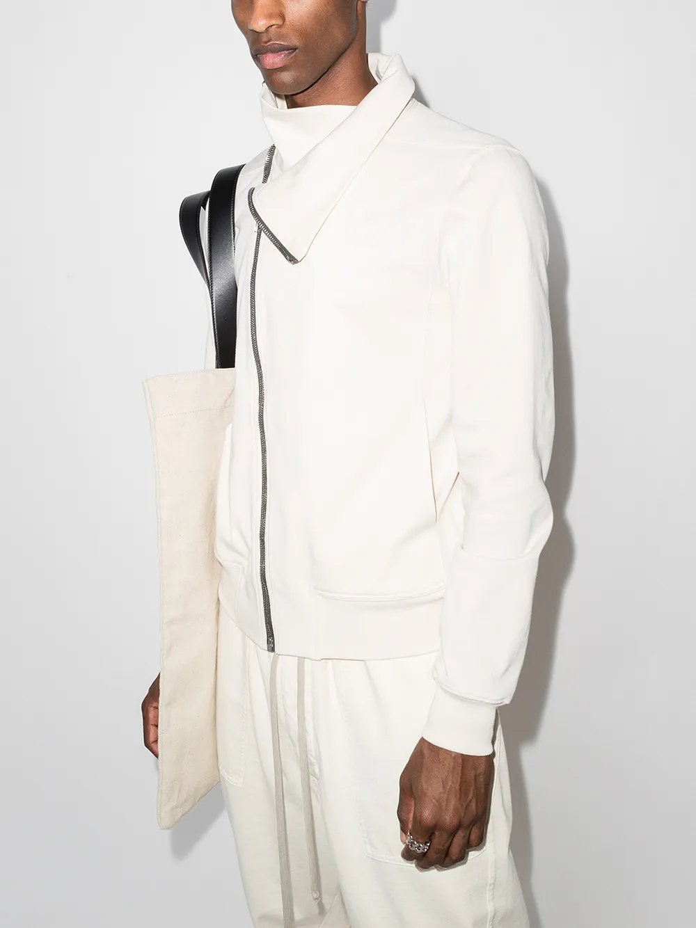 Rick Owens Sweater met rits - Beige