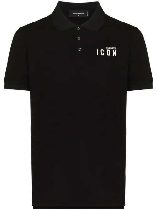 Polo à imprimé Icon - DSQUARED2 - Modalova