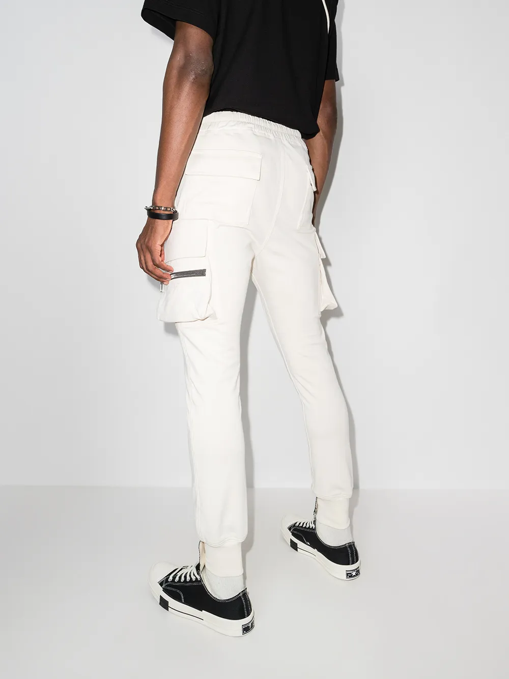 фото Rick owens спортивные брюки mastadon с кулиской
