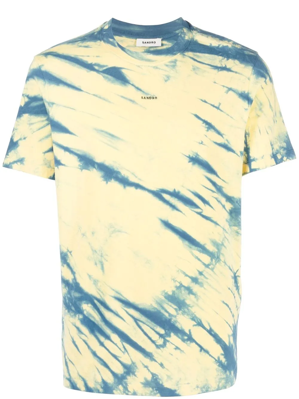

SANDRO playera con motivo tie-dye - Amarillo