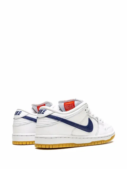 Nike SB Dunk Low Pro ISO Orange Label "White/Navy" sneakers CZ2249 - 2
