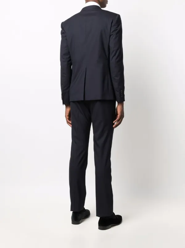 スーツ TAGLIATORE Tagliatore two-piece single-breasted Suit | Black | FARFETCH