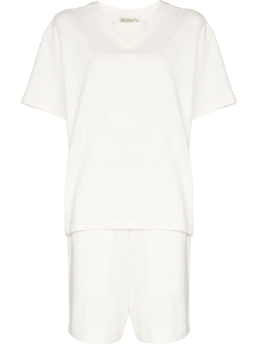 

Deiji Studios The Leisure short-sleeve T-shirt - White