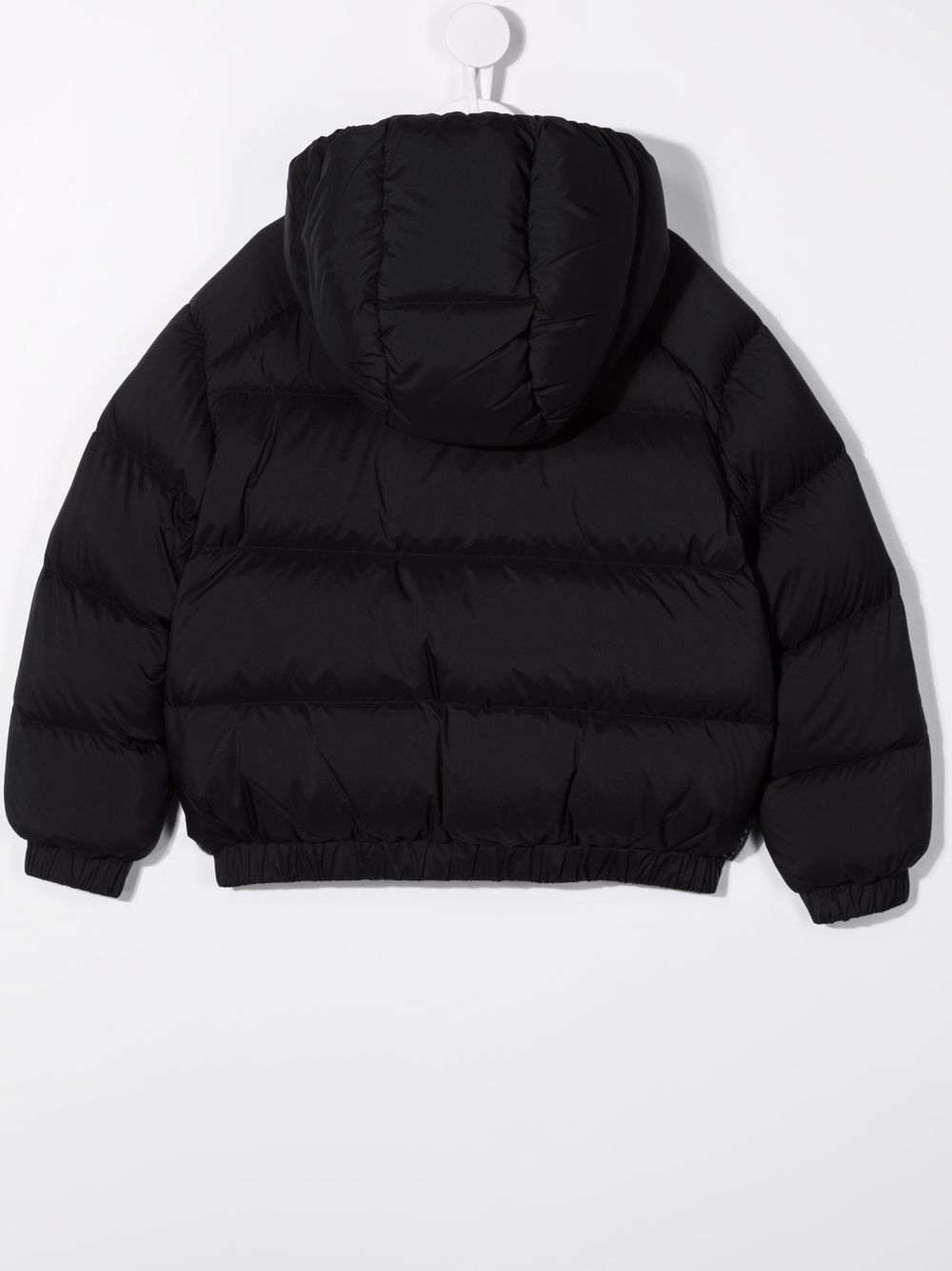 фото Moncler enfant двухцветный пуховик hanife