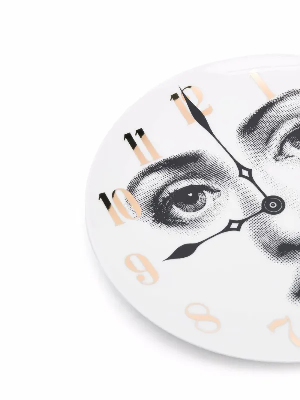 Fornasetti フェイスプリント 時計 | ホワイト | FARFETCH JP