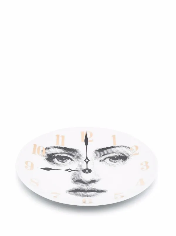 Fornasetti フェイスプリント 時計 | ホワイト | FARFETCH JP