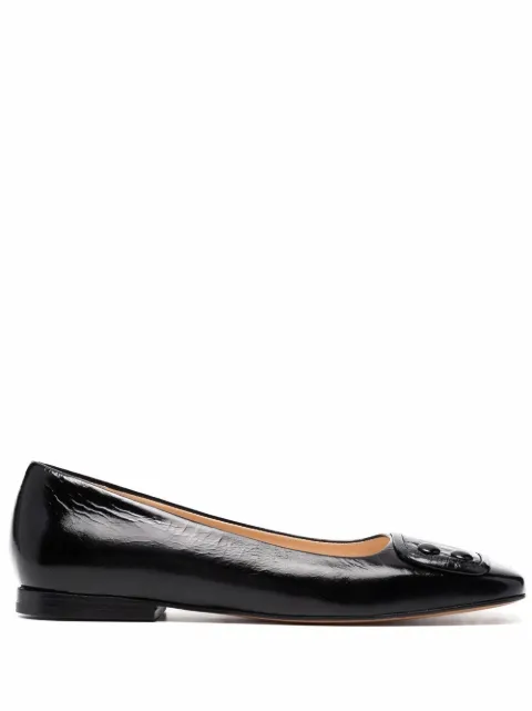 Tila March button-strap Ballerina Flats - Farfetch