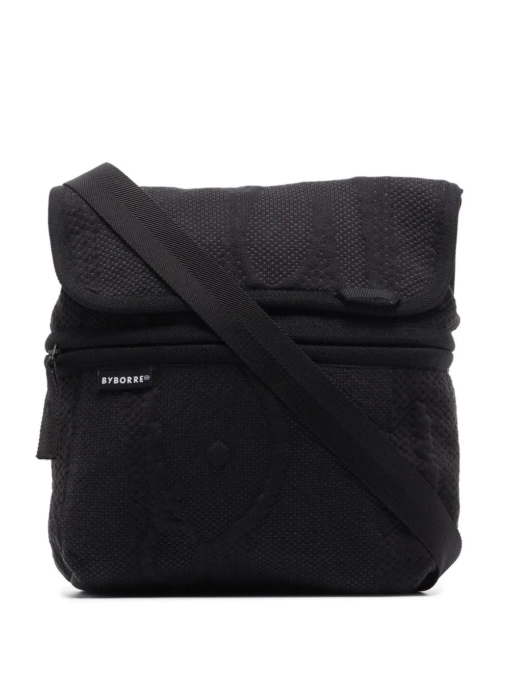 

BYBORRE bolsa crossbody tejido - Negro