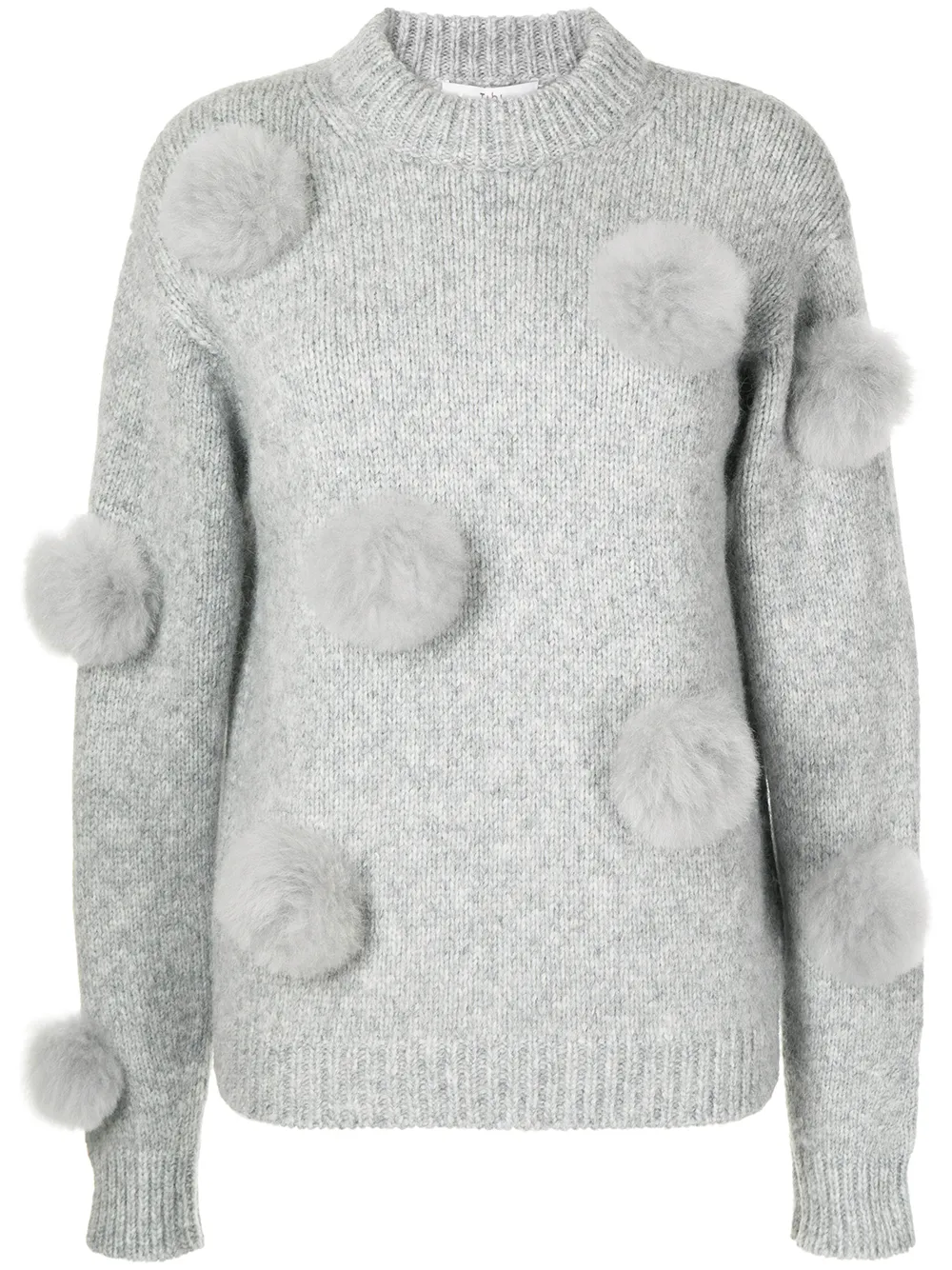 Tibi pom 2024 pom sweater