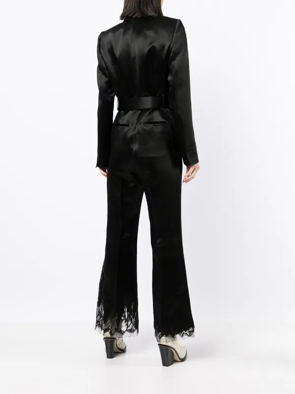 Peter Do Flame Belted Jumpsuit - Farfetch