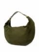 STAUD suede shoulder bag