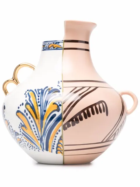Seletti Nazca hybrid porcelain vase