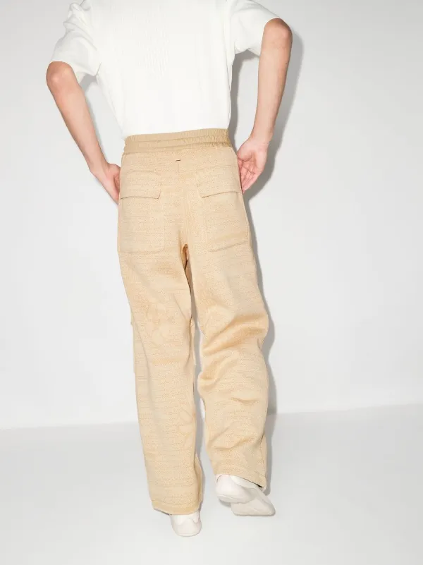 Knitted track sale pants