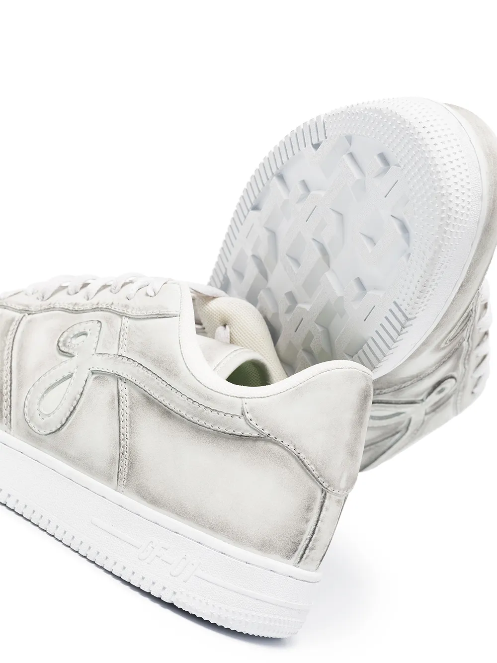 John Geiger GF-01 ダメージ スニーカーの画像2