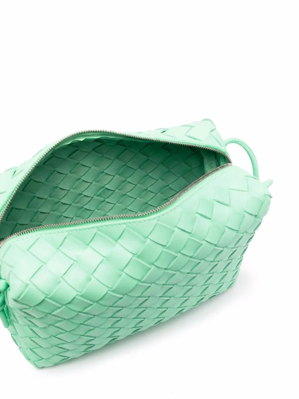 фото Bottega veneta сумка через плечо с плетением intrecciato