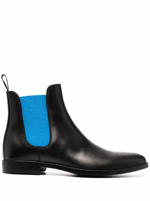 Scarosso Giacomo Blue chelsea boots