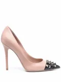 Valentino Garavani studded pointed pumps - Pink