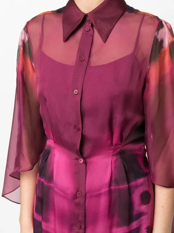alberta ferretti shirt dress Alberta Ferretti RTW Spring 2024