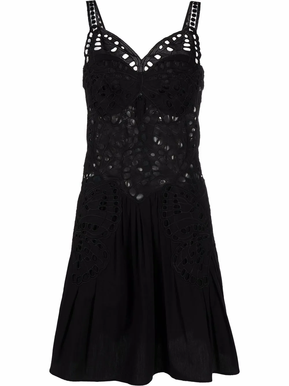 Alberta Ferretti lace style cut out dress · 40