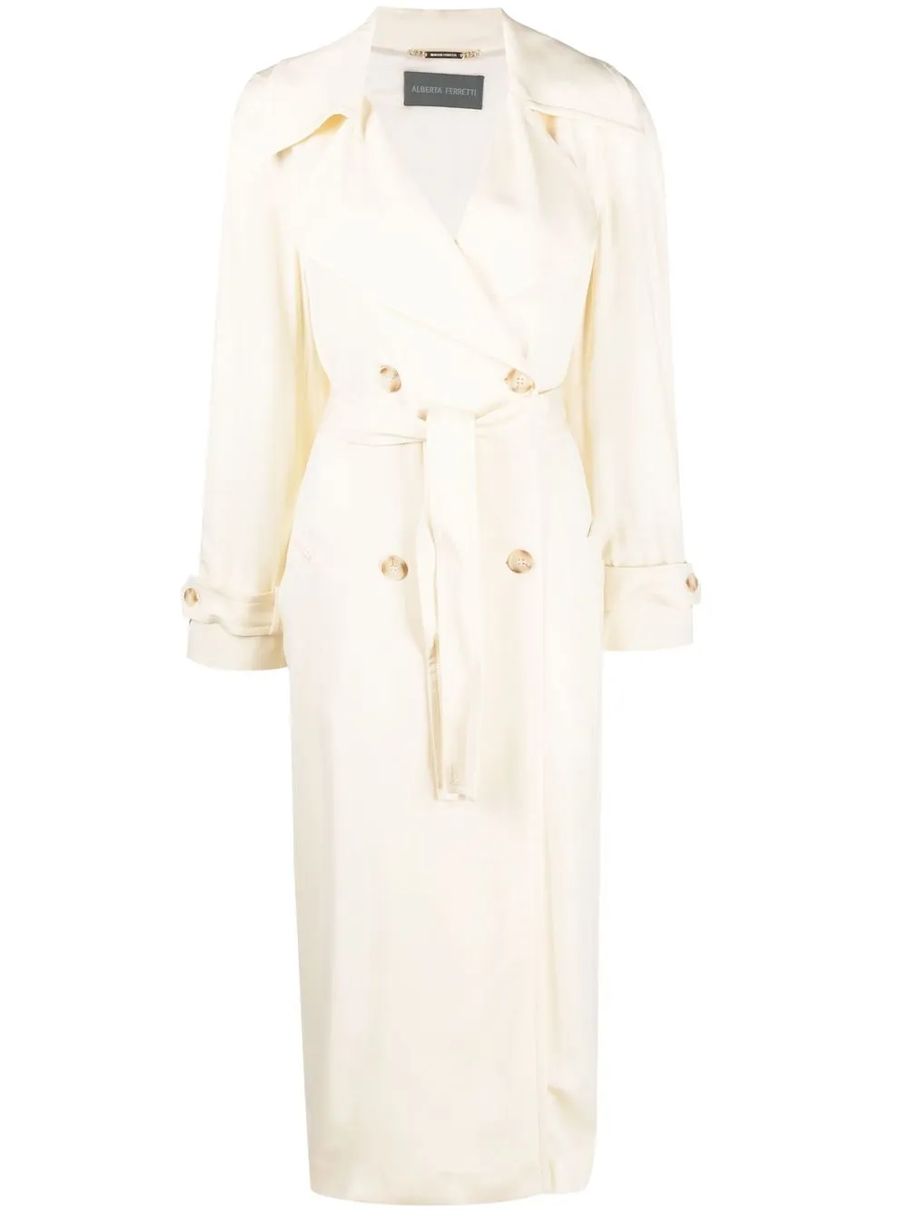 Alberta Ferretti double-breasted trench coat · 44