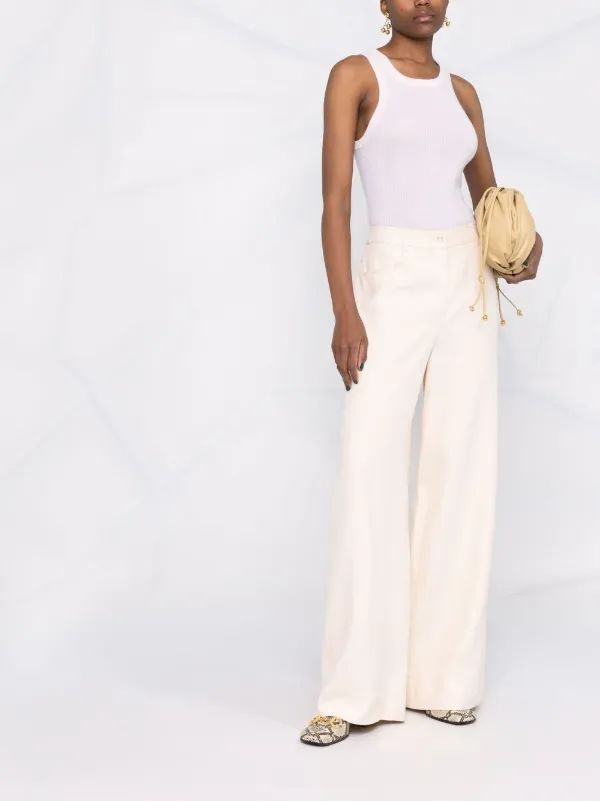 Alberta Ferretti high-waisted wide-leg 
