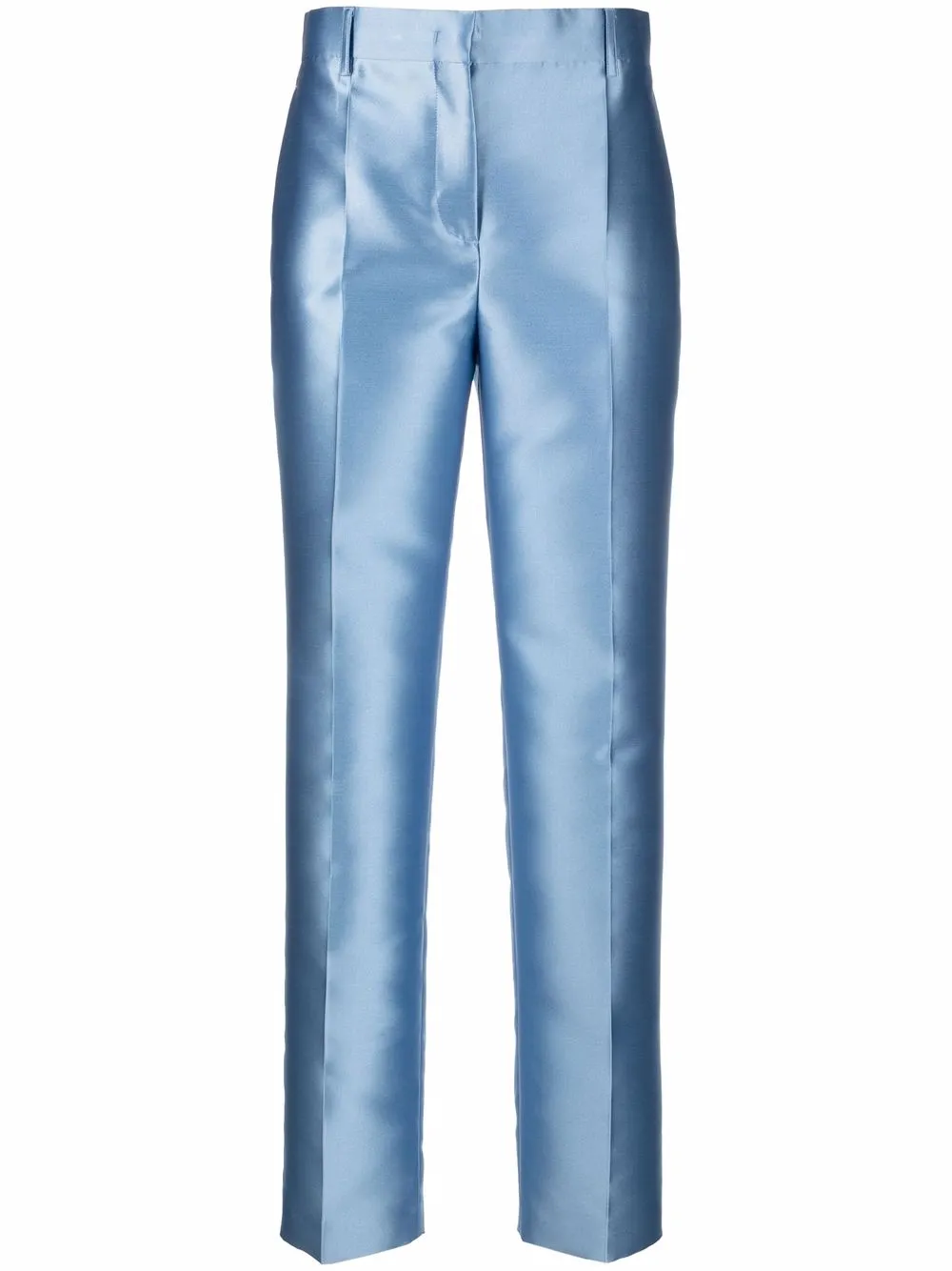 Alberta Ferretti satin finish straight-leg trousers · 40