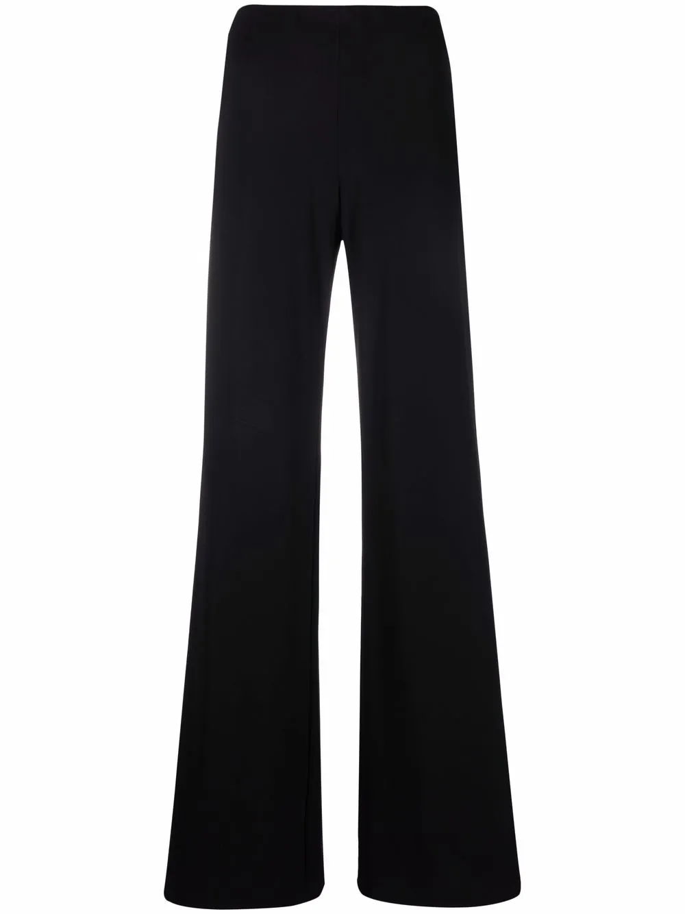 

Alberta Ferretti pantalones acampanados con tiro alto - Negro