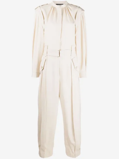 Alberta Ferretti belted jumpsuit