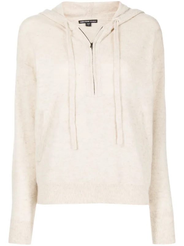 James Perse relaxed-fit knitted hoodie 