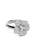 LEO PIZZO 18kt white gold Flora diamond ring - Silver