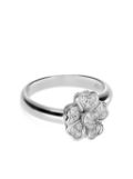 LEO PIZZO 18kt white gold Flora diamond ring - Silver