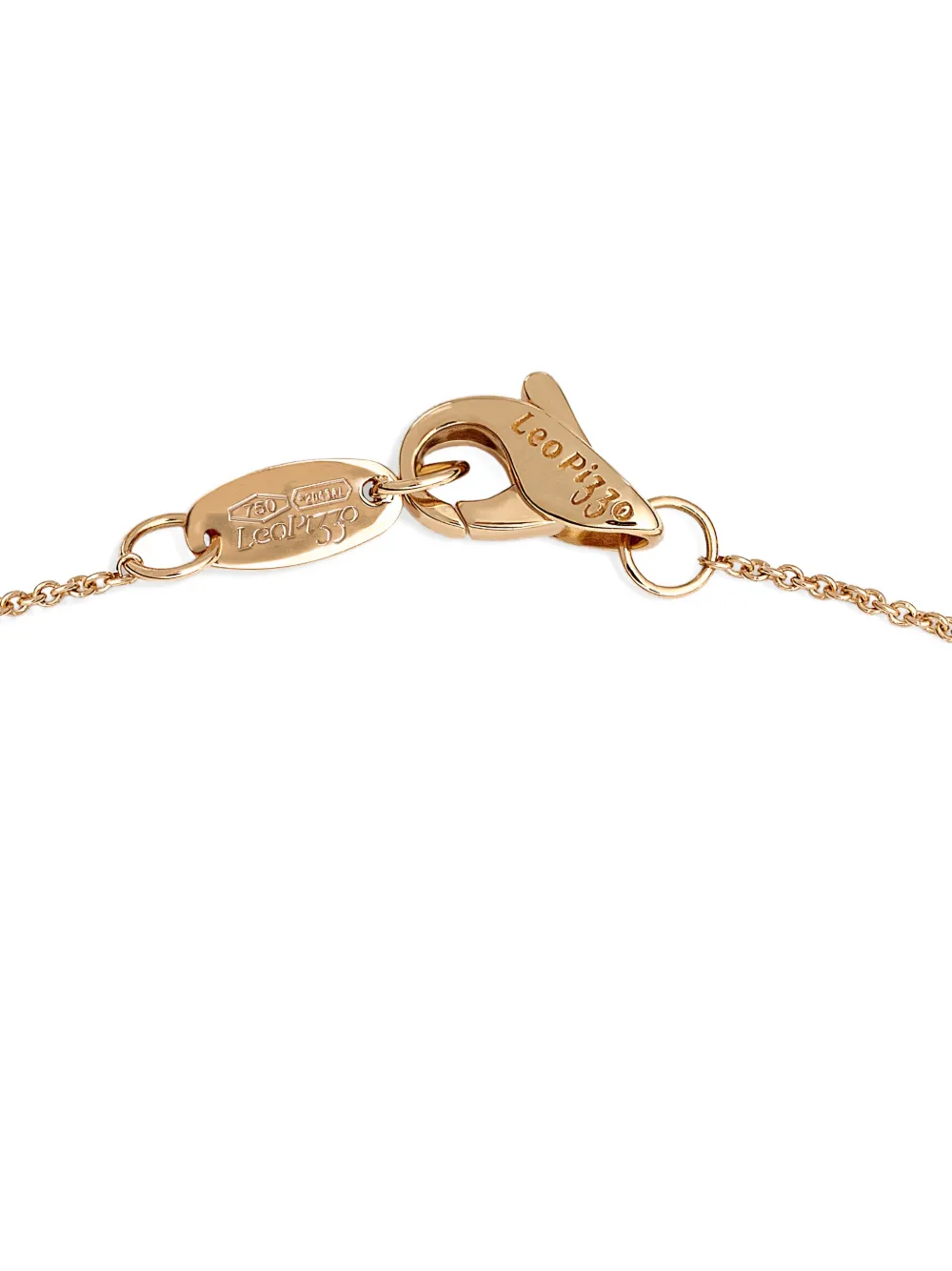 18k Rose Gold Flora Diamond Necklace