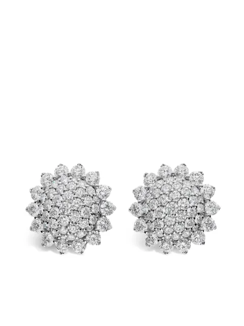 LEO PIZZO 18kt white gold Aurora diamond earrings