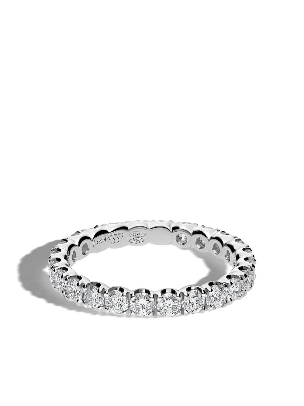 

LEO PIZZO 18kt white gold Anniversary diamond ring - Silver