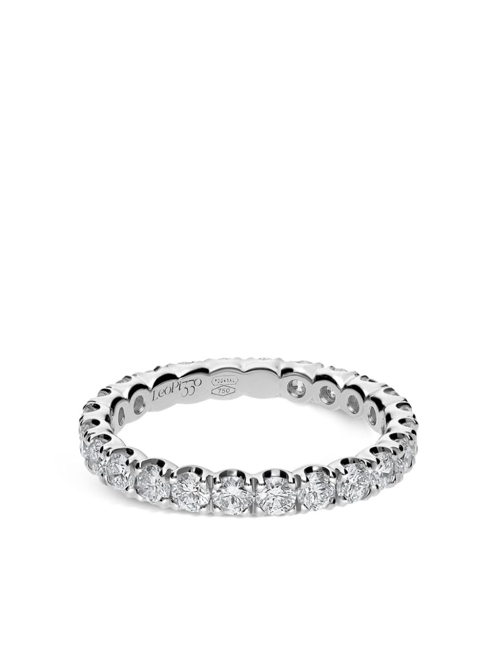 18kt white gold Anniversary diamond ring