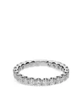 LEO PIZZO 18kt white gold Anniversary diamond ring - Silver