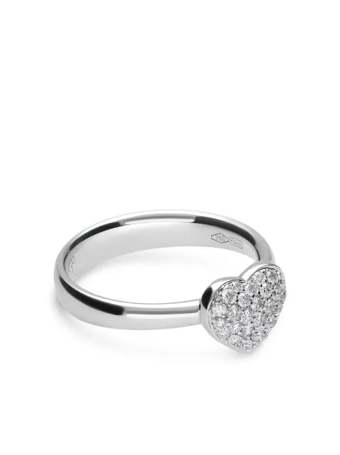 LEO PIZZO anillo Amore en oro blanco de 18kt con diamante