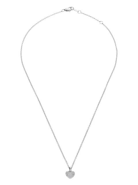 LEO PIZZO 18kt white gold Amore diamond necklace