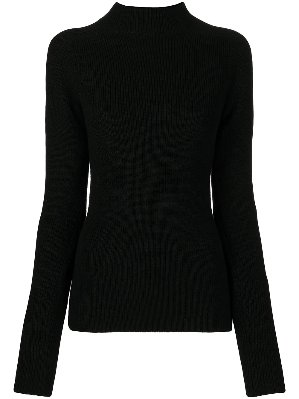 

Y's ribbed-knit jumper - Black