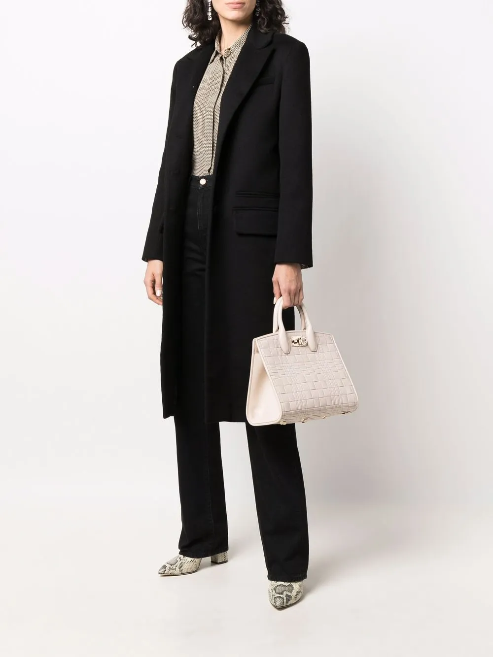 фото Salvatore ferragamo сумка-тоут studio box