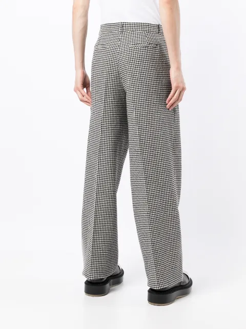 COOL T.M houndstooth-pattern Straight 