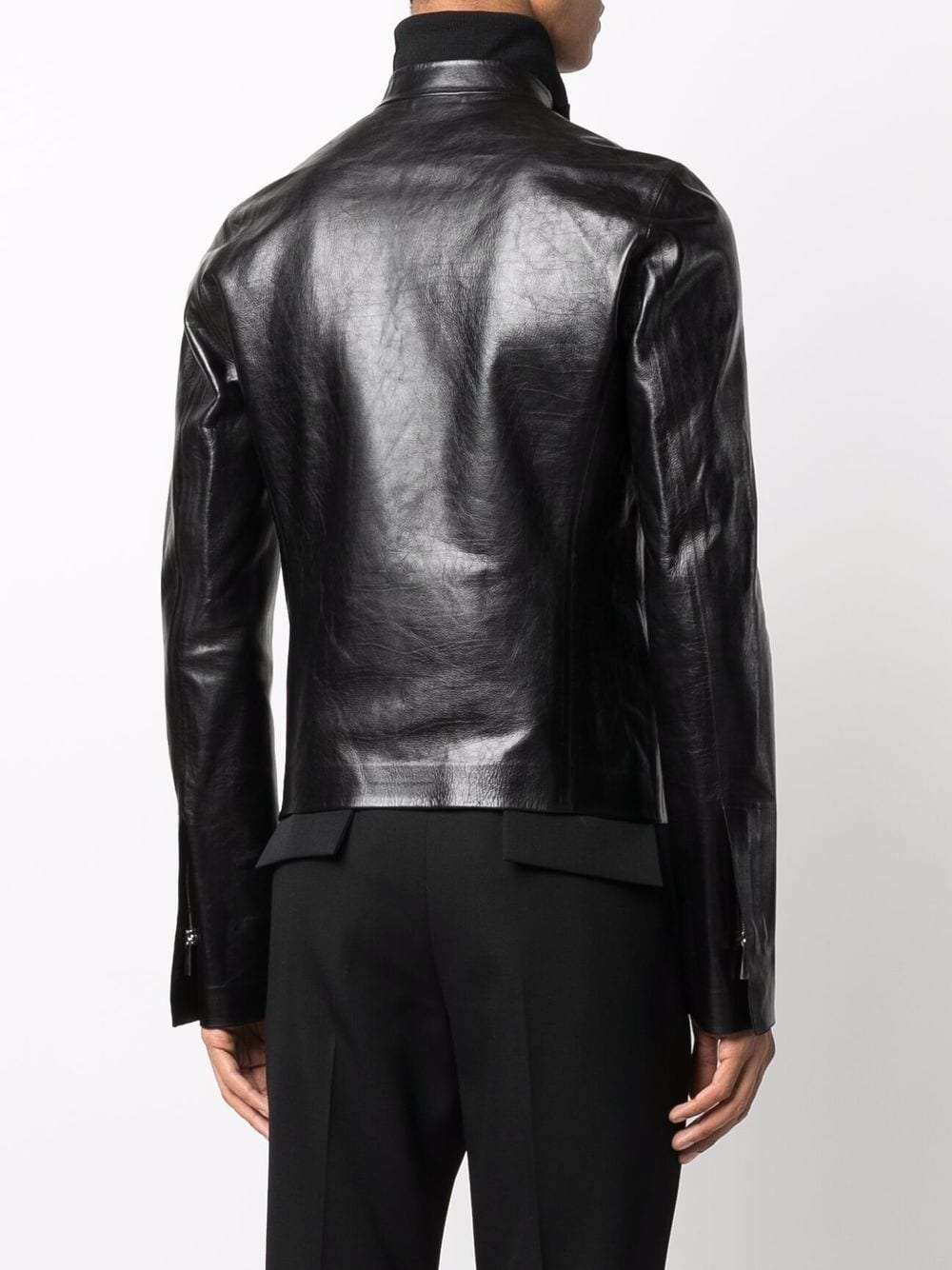 SAPIO Zipped Biker Jacket - Farfetch