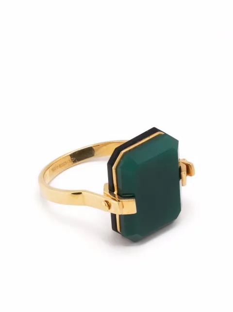 Aliita turning stone ring