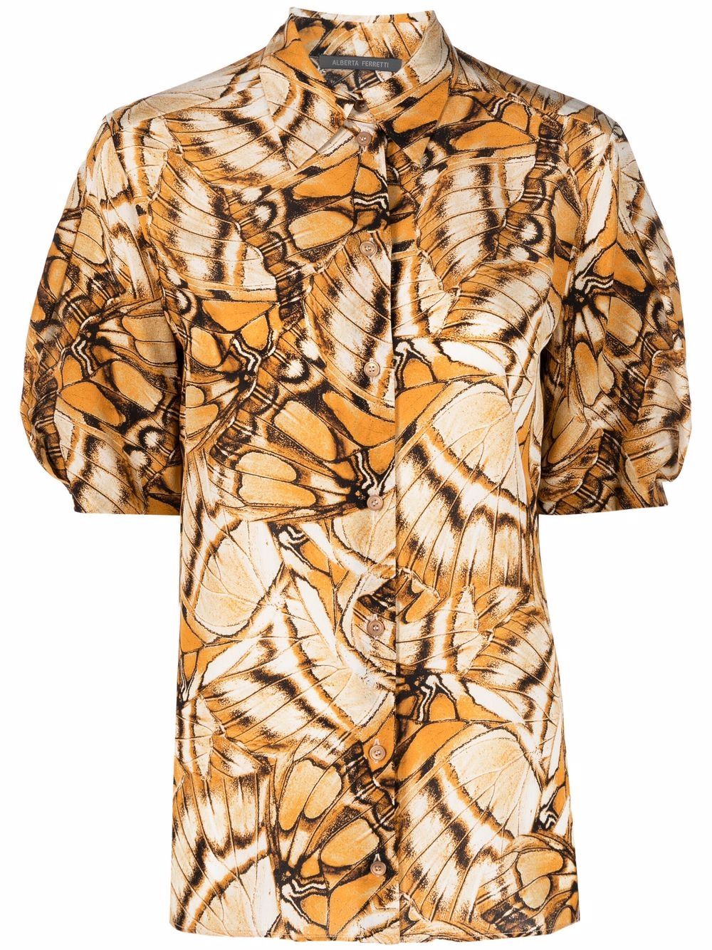 butterfly print shirt