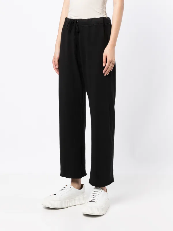 Cropped track pants sale